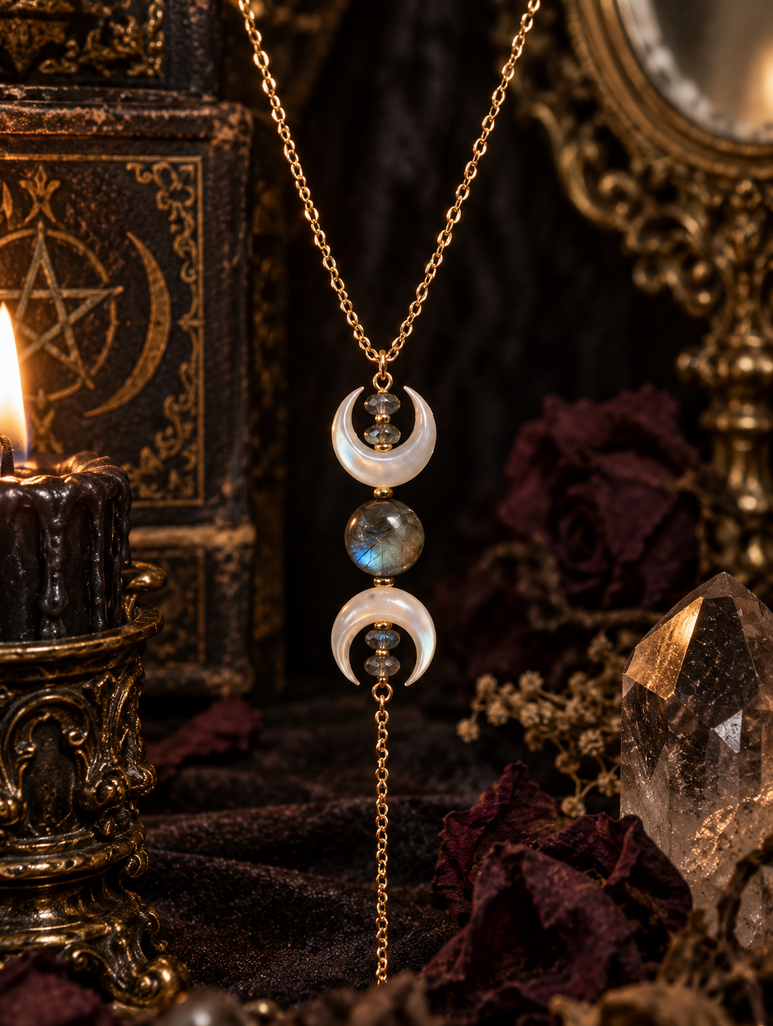 Gnostic Arts gothic jewelry still life